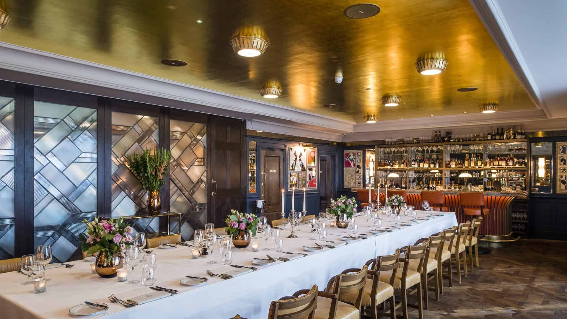 The Ivy Soho Brasserie Private Dining Room